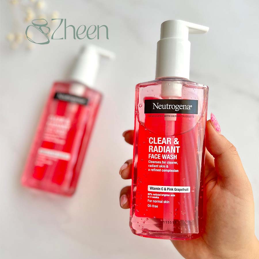 ژل شستشوی صورت Refreshingly Clear گریپ فروت نوتروژینا 200 ml